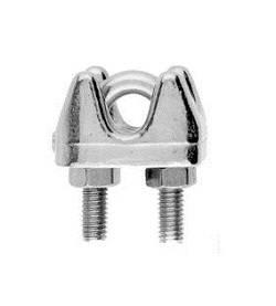 Зажимы стальных канатов нерж
