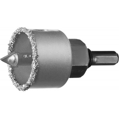 Коронка-чашка по кафелю карбид вольфрама 38мм L 25мм ЗУБР