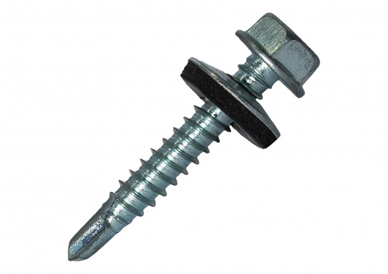 Саморез кровельный HWX7-W-P9 уп/50шт 5,5х25мм ТМ HARDWEX