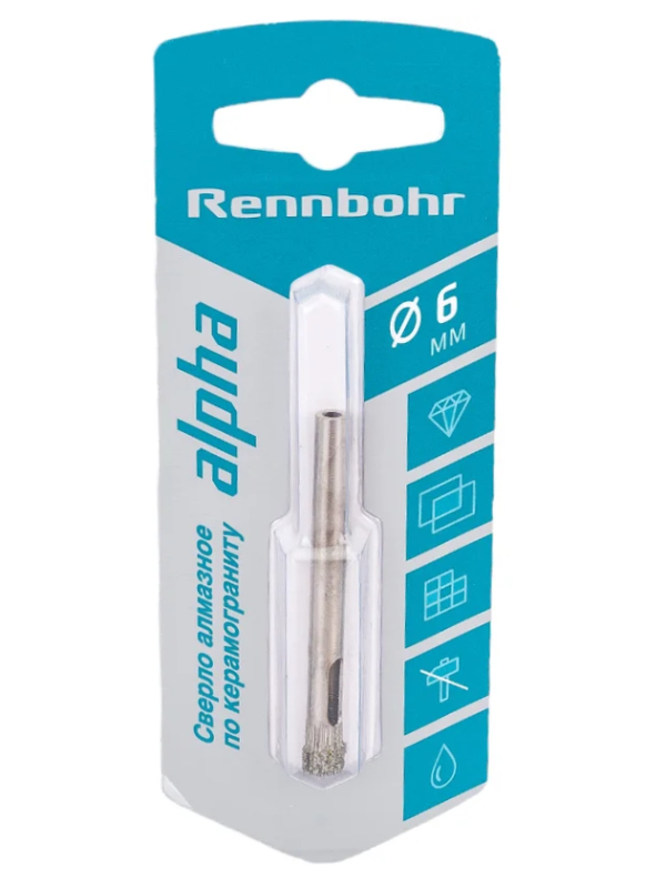 Коронка по кафелю