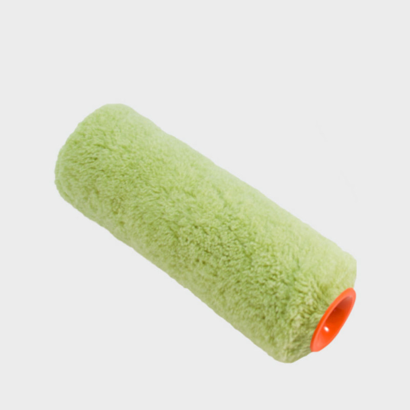 Ролик Полиакрил зеленый 180х58мм ворс 18мм бюгель d8