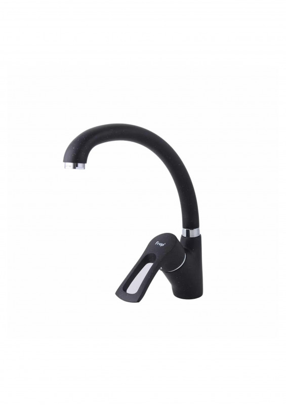 Смеситель для кухни боковой 40мм черный 8