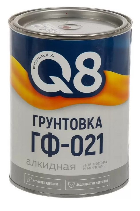 Грунтовка ГФ-021 Q8 красно-коричневая 0,8 FORMULA
