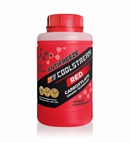 Антифриз COOLSTREAM Red 9кг/8,1л