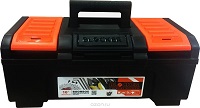 Ящик для инструментов 16" черный/оранжевый Boombox