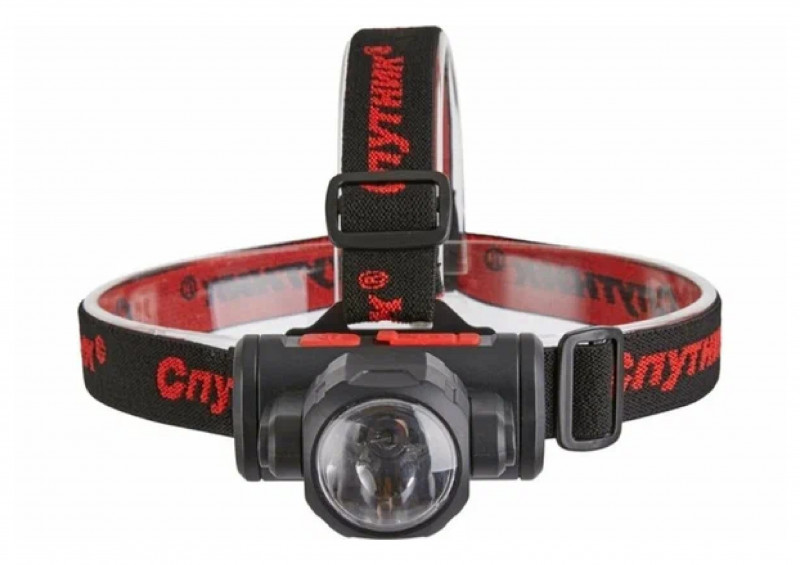 Фонарь аккумуляторный светодиодный налобный AFH782 Спутник