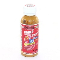 Паста колер №11 универсальная 100мл желто-коричневый ПалИж