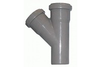 Тройник канализационнй 110х50/90гр